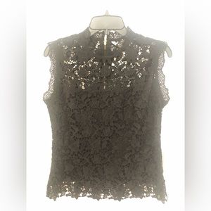Nanette Lapore black lacy top